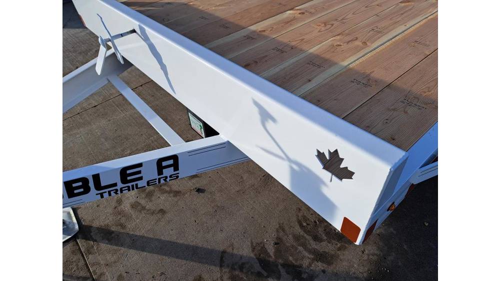 2025 Double A Trailers 83" x 18' Car hauler Utility Trailer (11000 GVW) - Image 8