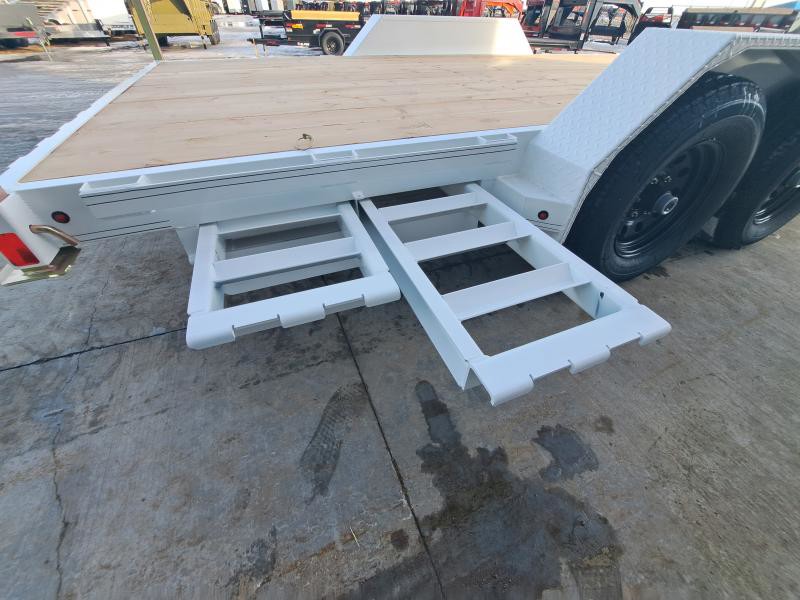 2025 Double A Trailers 83" x 18' Car hauler Utility Trailer (11000 GVW) - Image 2