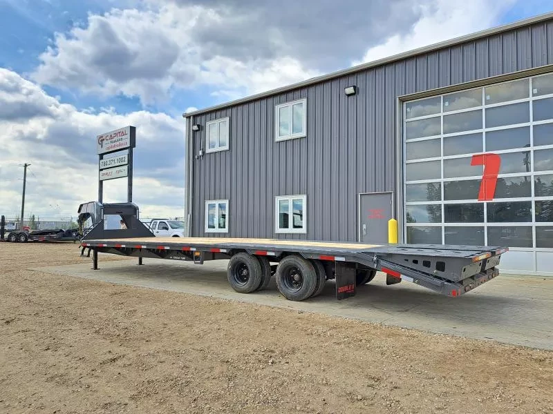 2026 Double A Trailers Gooseneck High Boy Deck Over Trailer - 8.5' x 34' (36800GVW) - Image 8