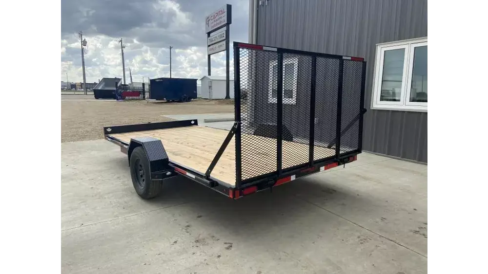 2026 DOUBLE A TRAILERS 83" x 14' QUAD SPORT TRAILER (3300LB GVW) - Image 3