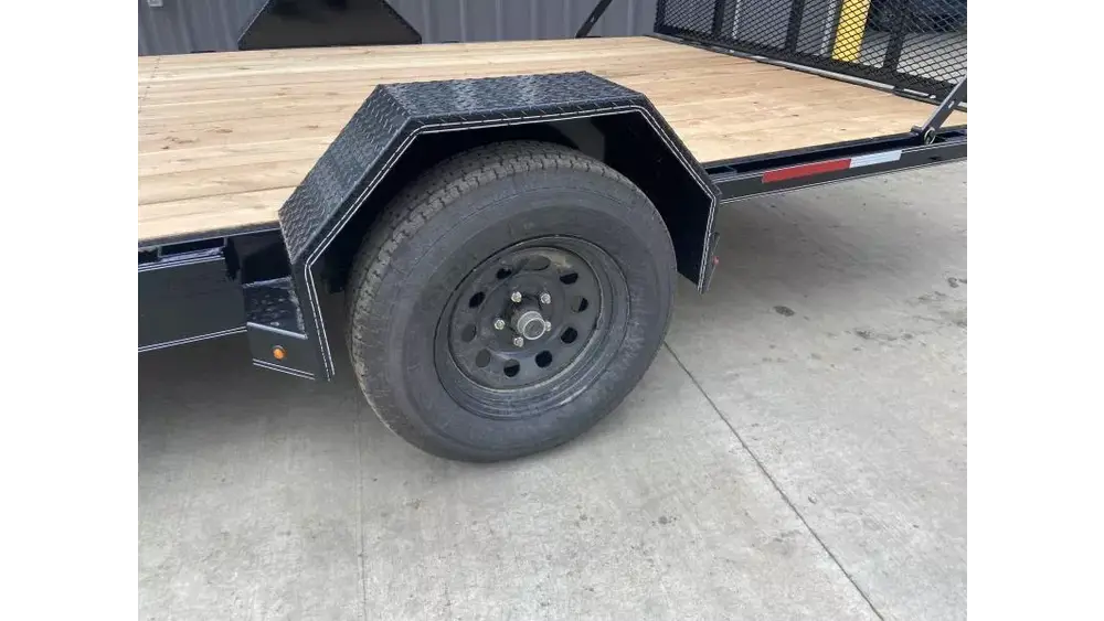 2026 DOUBLE A TRAILERS 83" x 14' QUAD SPORT TRAILER (3300LB GVW) - Image 5