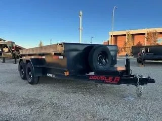 2025 Double A Trailers 72" x 12' (11000LB GVW) Dump Trailer - Image 3