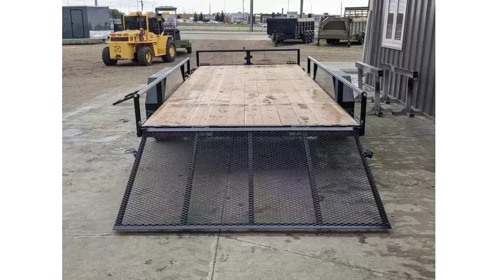 2026 DOUBLE A TRAILERS 83" x 18' UTILITY TRAILER (11000LB GVW) - Image 9