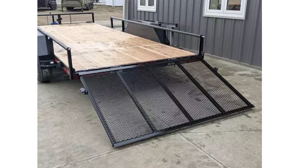 2026 DOUBLE A TRAILERS 83" x 18' UTILITY TRAILER (11000LB GVW) - Image 8