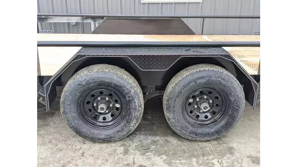 2026 DOUBLE A TRAILERS 83" x 18' UTILITY TRAILER (11000LB GVW) - Image 7