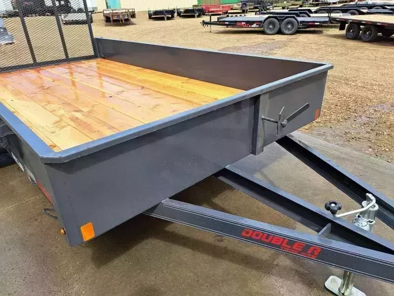 2026 DOUBLE A TRAILERS 72" x 12' LANDSCAPE UTILITY TRAILER (3850 LB GVW - Image 5