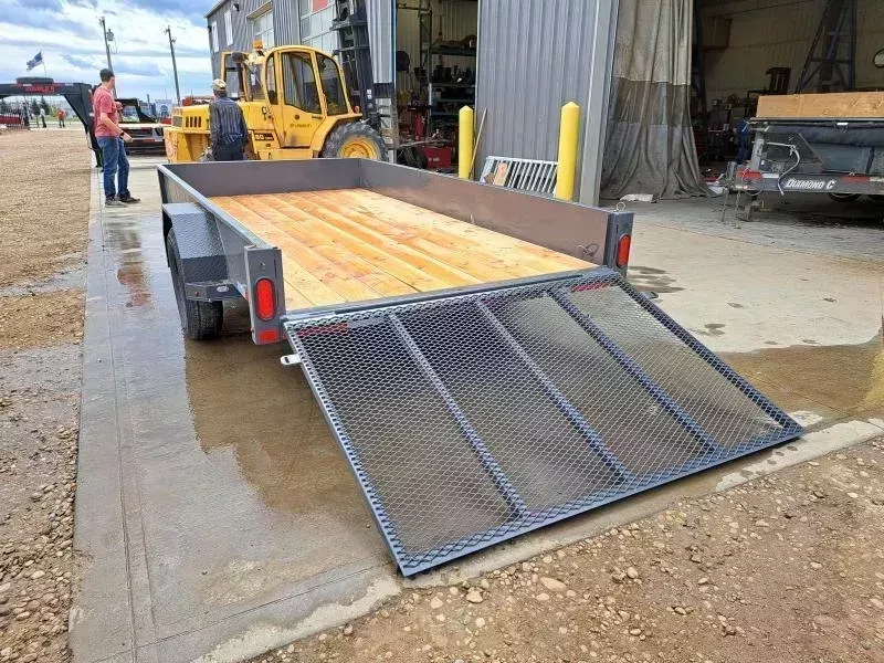 2026 DOUBLE A TRAILERS 72" x 12' LANDSCAPE UTILITY TRAILER (3850 LB GVW - Image 10