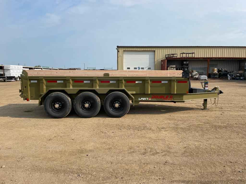TRIPLE - HEAVY DUTY LOW PROFILE DUMP TRAILERMODEL - LP217 - Image 4